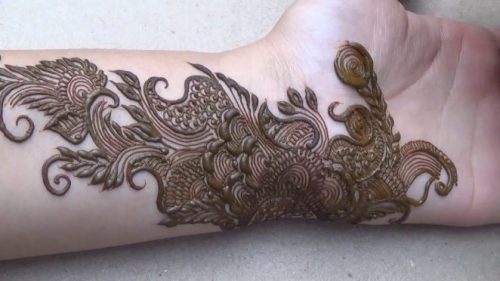 Arabic mehendi latest design