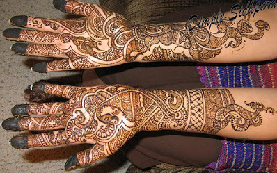 Pure vergin mehendi design