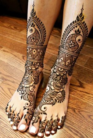 Beautiful mehndi design for my marriage
