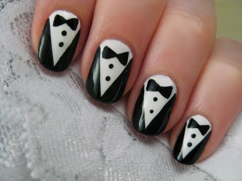 Tucsedo Style nail art
