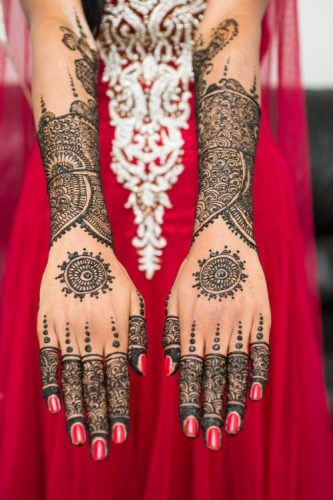 Full hand bridal mehendi
