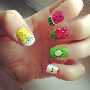 Kids nail art