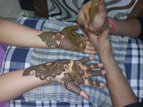 Getting ready to Look beautiful