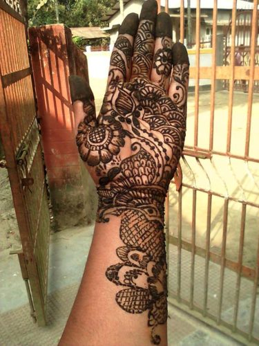 My Morning mehendi Design