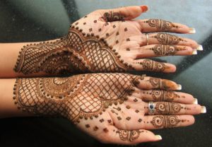 Panchori Style mehendi design