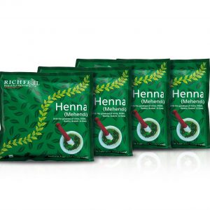 Richfeel Heena Mehndi Powder, 100g each - Pack of 4