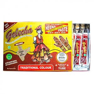 Golecha Fast Henna Tubes 10 Pcs