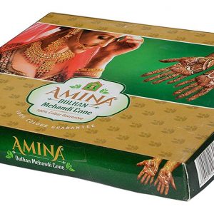 Amina Henna Dulhan Mehandi Cone/Dulhan Mehendi Cone (12 Piece in 1 Box)