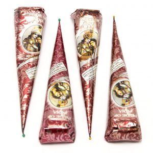 PRIDE OF INDIA Natural Herbal Mehendi Cones Buy 2 Get 2 Free, 35g Each