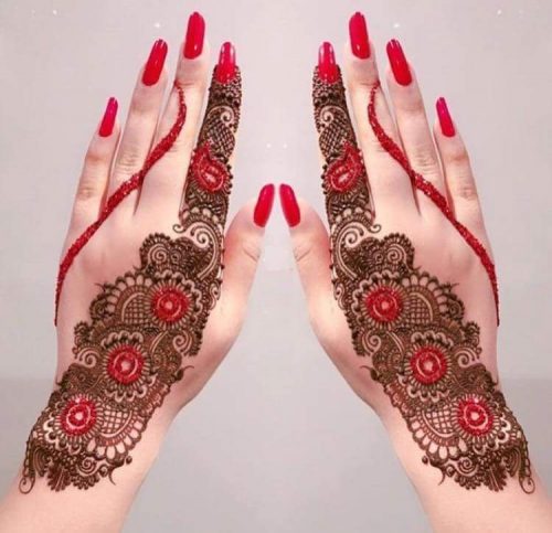 Top 10 Colorful Mehendi Designs