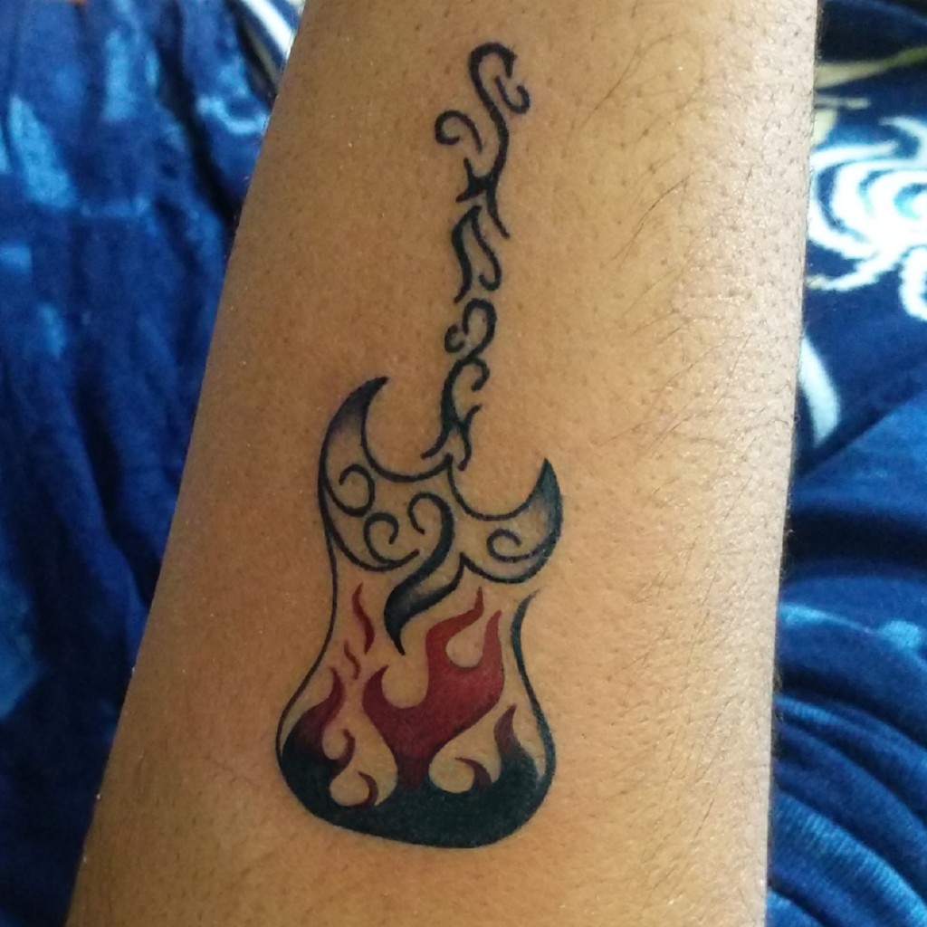Guitar-Tattoo