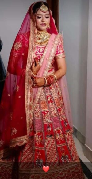 Her Bridal Look shared by Pragya