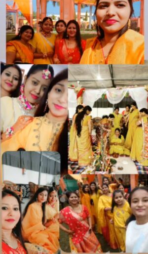 Mehendi Rasam of Pragya